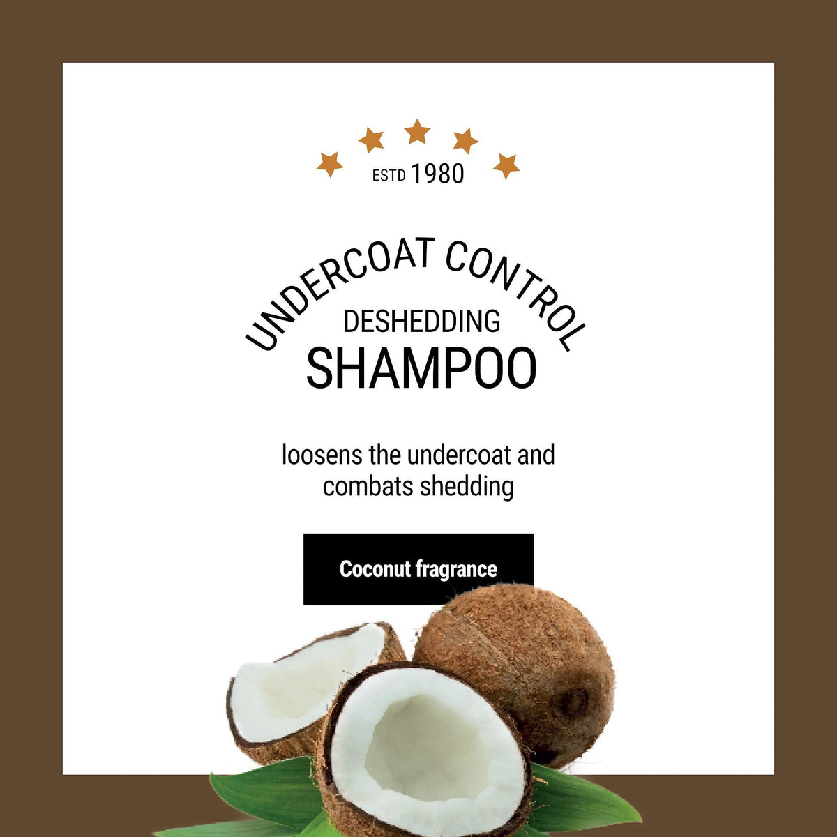 The Coat Handler Deshedding Dog Shampoo for Shedding, Undercoat, 1 Gallon