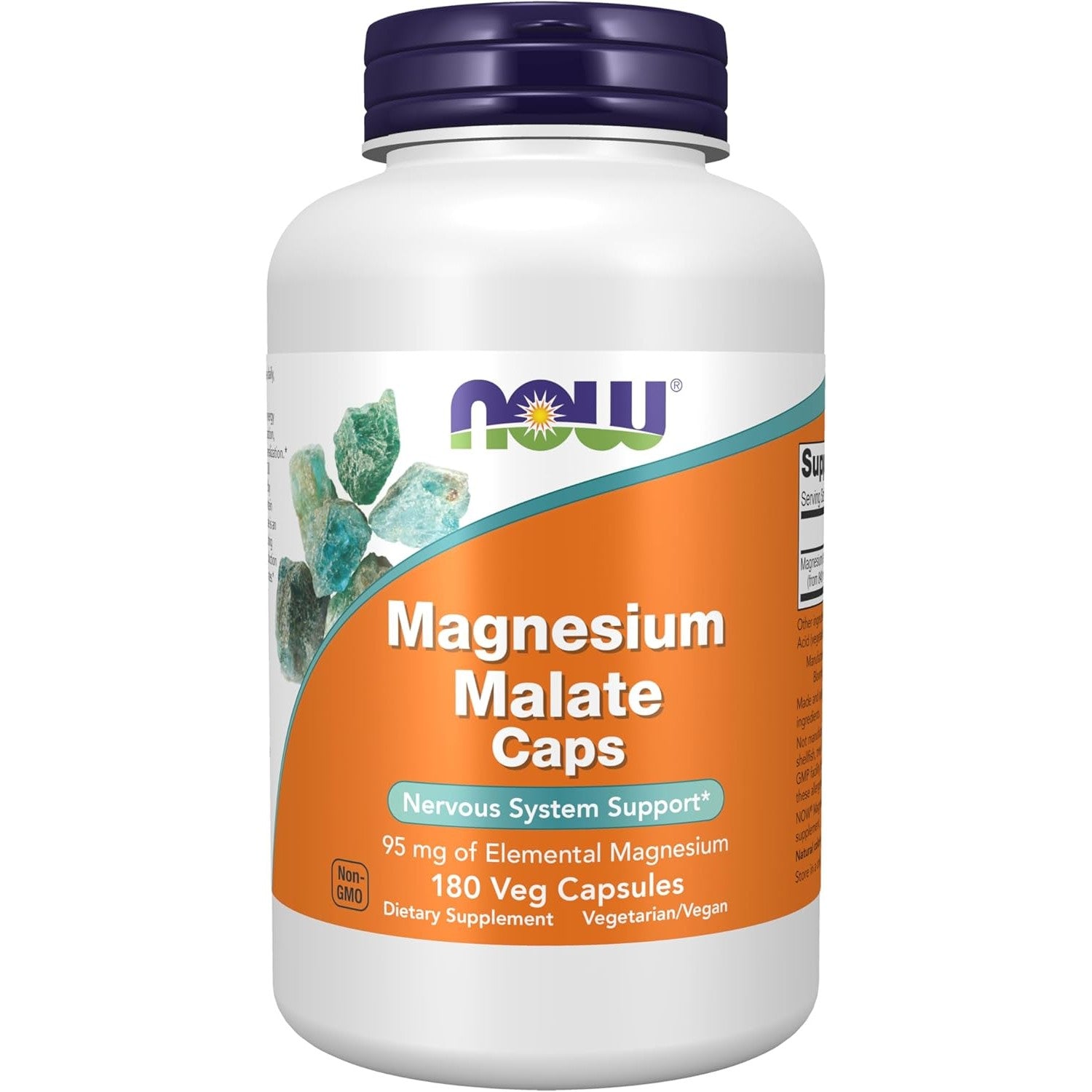 Buy now NOW Foods Supplements, Potassium Chloride Powder, Certified Non-GMO, Essential Mineral*, 8-Ounce Magnesium 180 Count (Pack of 1) at indiglob india