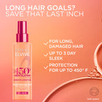 L'Oreal Paris Elvive Dream Lengths Heat Slayer Pre-Iron Spray Leave-In, 4.4 Ounce | 4.4