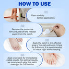 Nail Patches 21 PCS, Toenail Treatment Extra Strength 8-Hour Overnight Nail Fast Acting Repair Effortless Hydrogel Nail Care and Repair for Damaged Nails Overnight Renewal for Men and Women