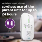 Buy now Philips AVENT Audio Baby Monitor DECT, White, SCD502/10 at indiglob india