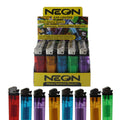 Lot Classic Disposable Lighter Soft Flame Kitchen Lighter - Newly Improve Quality Upgraded, Perfect Strike Every Time - Lighters in Assorted Colors, Pocket Style - Pack of 50