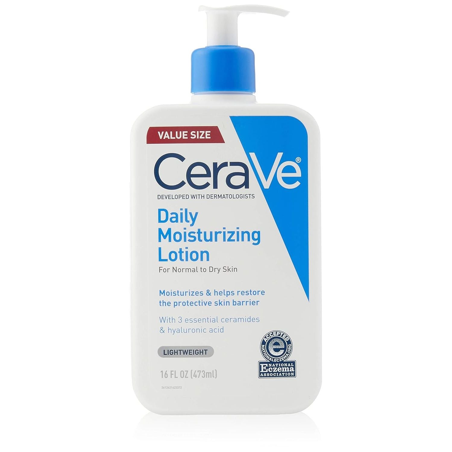 Buy now CeraVe Daily Moisturizing Lotion for Dry Skin, Body Lotion & Face Moisturizer with Hyaluronic Acid and Ceramides, Daily Moisturizer, Fragrance Free, Oil-Free, 12 Ounce 16 Fl Oz (Pack of 1) at indiglob india