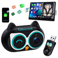 OTTOCAST Cabin Care Baby Car Camera with Wireless CarPlay, 1080P HD Rear Seat Monitor on Car Screen, No-Glow Night Vision, Split Screen Display, Safer Driving for Parents and Baby, 150° Wide Angle