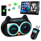 OTTOCAST Cabin Care Baby Car Camera with Wireless CarPlay, 1080P HD Rear Seat Monitor on Car Screen, No-Glow Night Vision, Split Screen Display, Safer Driving for Parents and Baby, 150° Wide Angle