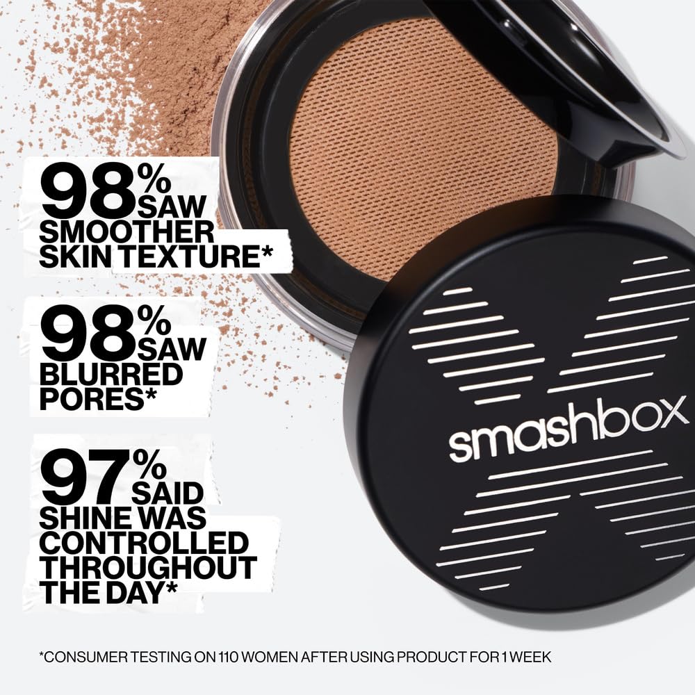 Buy now Smashbox Always on Loose Setting Powder | Blurring Translucent Oil-Controlling Setting Powder that Sets Makeup All Day with a Natural-Looking Matte Finish, 0.35 Ounce at indiglob india