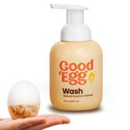 GoodEgg Enzyme Egg Wash Cleaning Solution, Foaming Spray Pump, Refillable