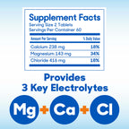 SlowMag Muscle & Heart Magnesium Chloride Supplement with Calcium, 120 Count, Supports Muscle Relaxation, Heart, Nerve & Bone Health, High Absorption