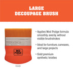 Buy now Mod Podge Brush Applicator 4-Inch, 12917 Gold Taklon, 1 Pack at indiglob india