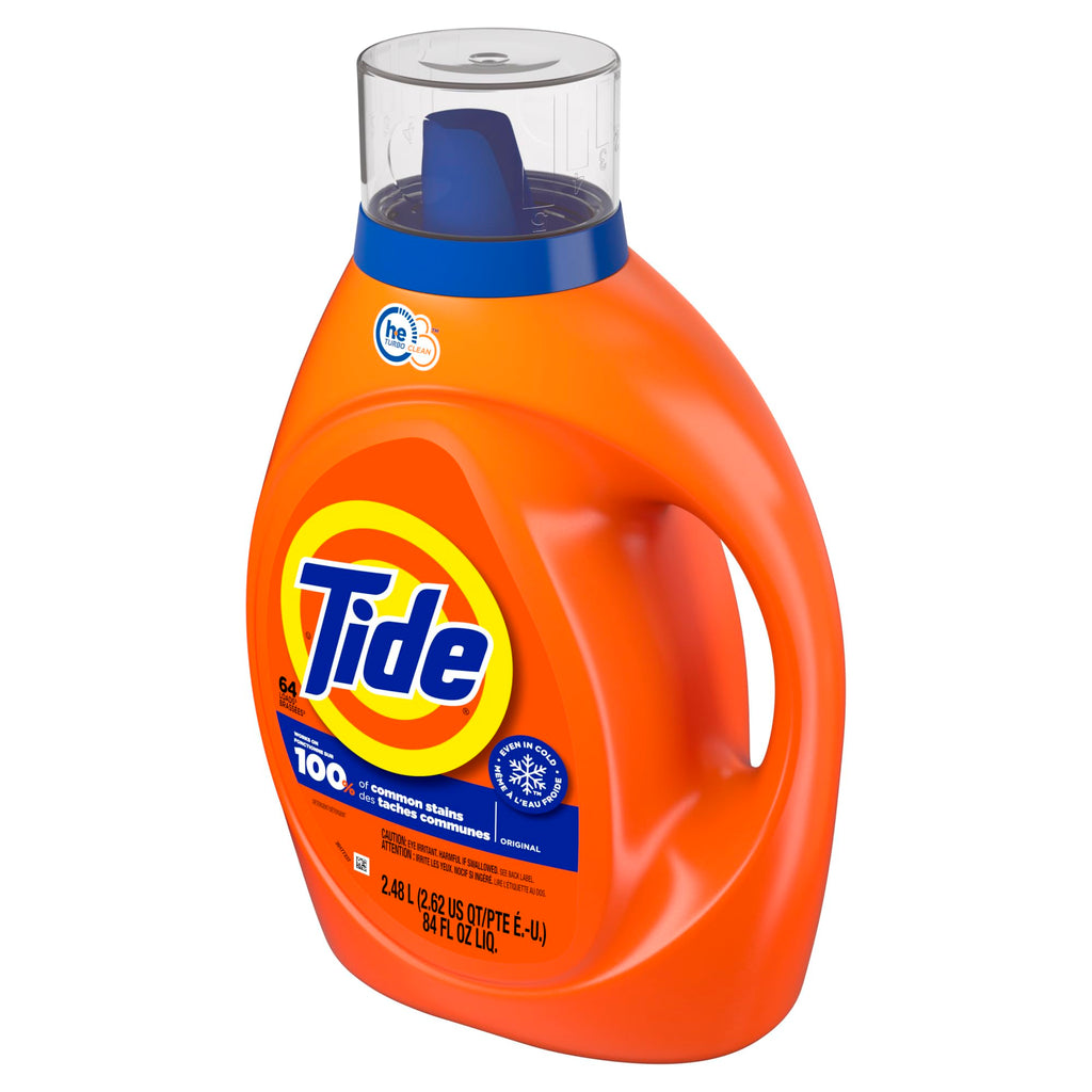 Tide, HE Original Liquid Laundry Detergent, 84 Fl Oz
