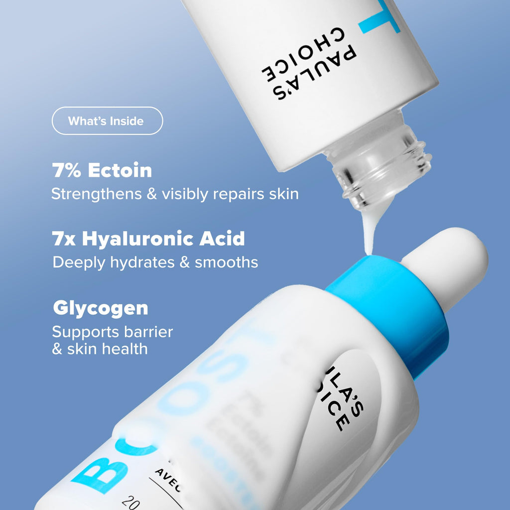Buy now Paula's Choice 7% Ectoin + Hyaluronic Acid Milky Hydrating Face Serum, 7-in-1 Barrier Repair, Deep Hydration, Dewy Finish, Dermatologist-Tested for Sensitive Skin, 0.67 Fl Oz at indiglob india