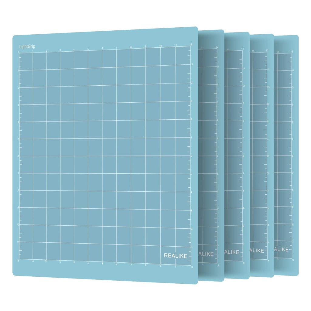 Buy now REALIKE 12x12 Cutting Mat Compatible with Cricut Maker 3/Maker 4/Maker/Explore 3/4/Air 2/Air/One(3 Mats), Gridded Adhesive Non-Slip Cut Mat for Crafts, Quilting, Sewing and All Arts (Variety) at indiglob india