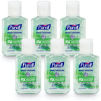 Purell Hand Sanitizer Soothing Gel Travel Bottle, 6ct x 2oz - 3156-04-EC
