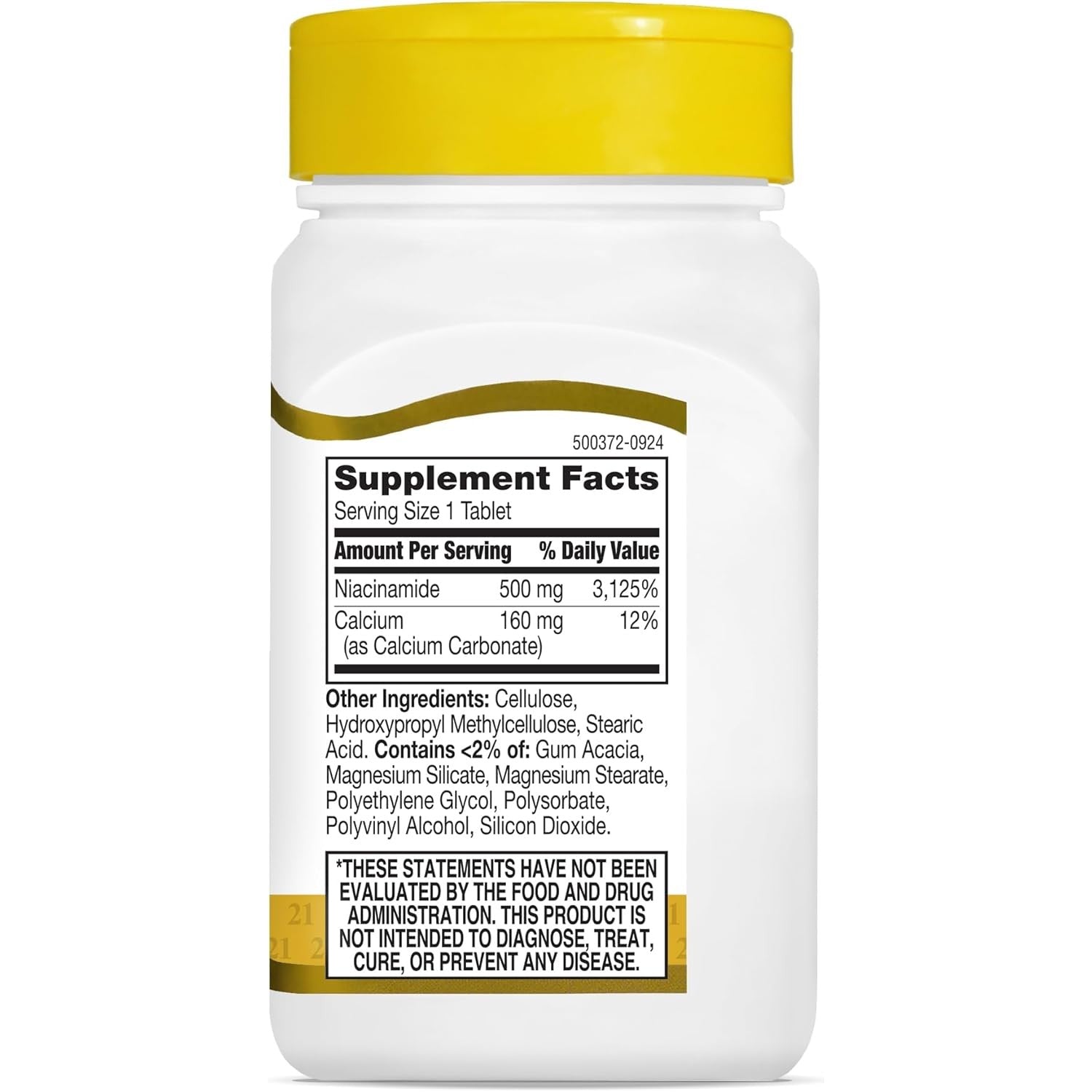 Buy now 21st Century Niacinamide 500 mg Prolonged Release Tablets, 110 Count at indiglob india