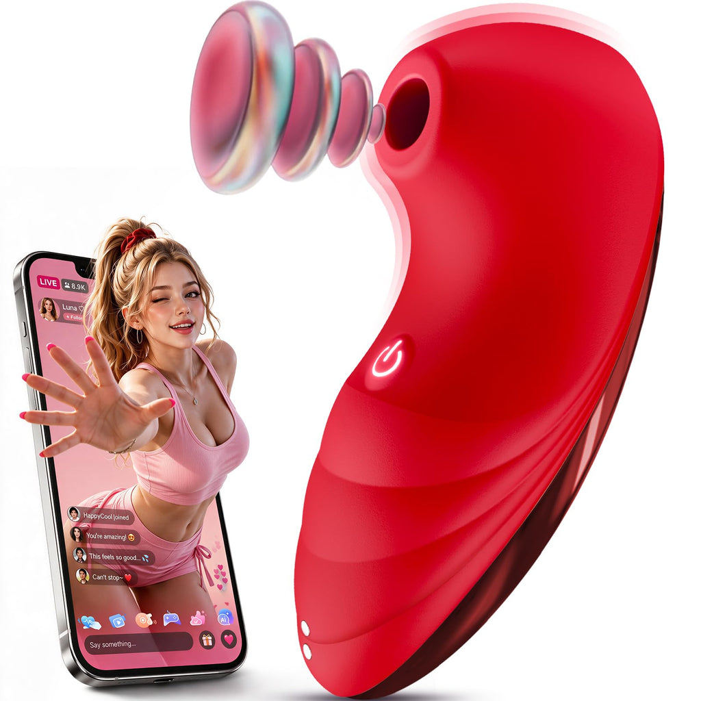 Mouth Licking Sucking Vibrator Sex Toys for Women Female Couples