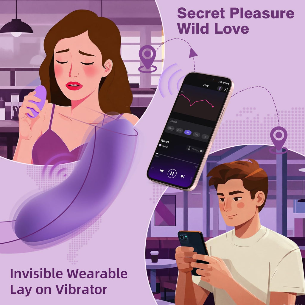 SVAKOM Wearable Vibrator Sex Toys APP Remote Heated Vibrating Panties