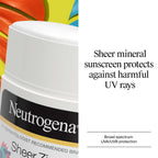 Neutrogena Sheer Zinc Oxide Kids Mineral Sunscreen Stick SPF 50+, 1.5 oz | Broad Spectrum Protection, Water-Resistant Sunscreen Stick, Gentle on Sensitive Skin, Dermatologist Recommended