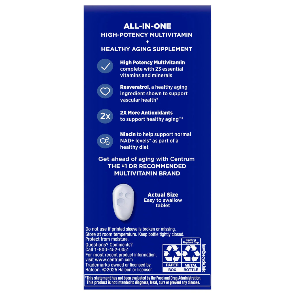 Centrum Age Defy for Men 35 and Over, 60 Tablets