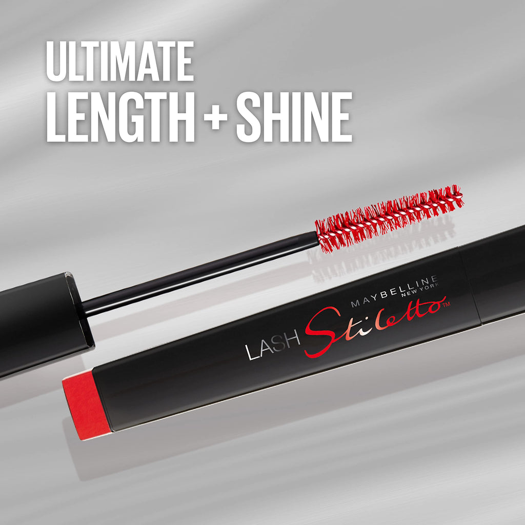 Buy now Maybelline Lash Stiletto Ultimate Length Waterproof Mascara, Very Black, 1 Count at indiglob india