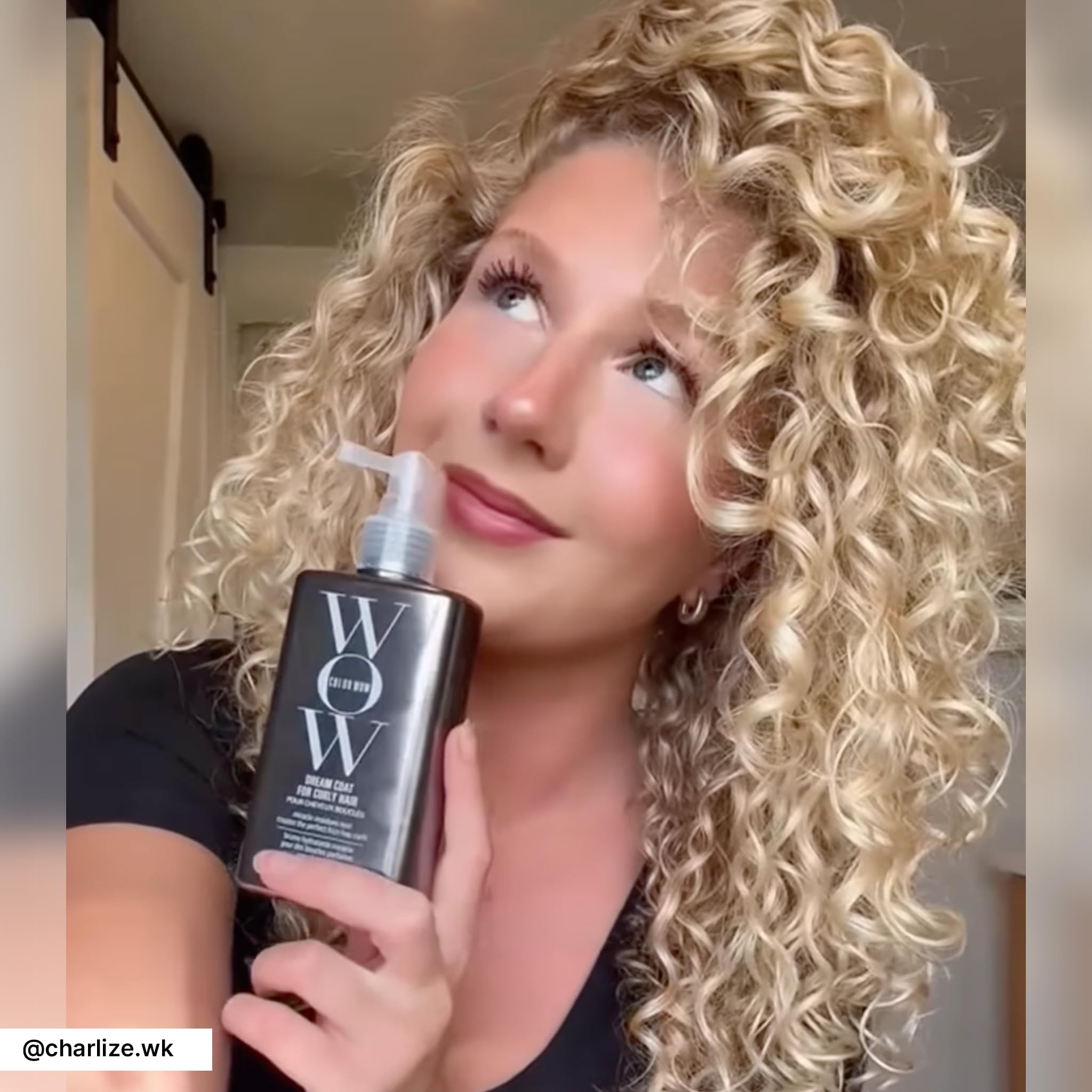 COLOR WOW Dream Coat for Curly Hair – Anti-Frizz Curl and Wave Spray | Anti-frizz spray, for wavy and curly hair, smooths, defines, lightweight, build-up free. Style with or without heat.