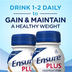 Buy now Ensure Plus Therapeutic Nutrition Vanilla Flavor Liquid, 27 Vitamins, 8 oz â€“ 6 Pack at indiglob india