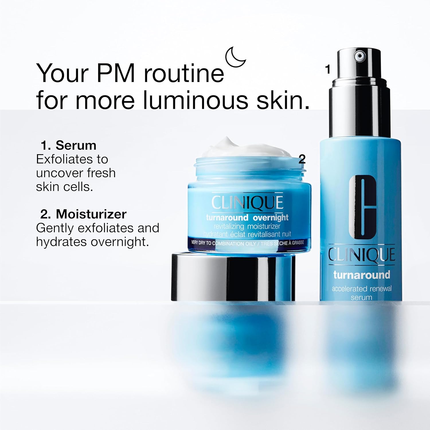 Buy now Clinique Turnaround Overnight Revitalizing Moisturizer Face Cream | Hydrating + Plumping, 1.7 Fl Oz at indiglob india