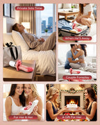 Realistic Thrusting Dildo Vibrator with Tongue Motion, Heat, Soft Silicone