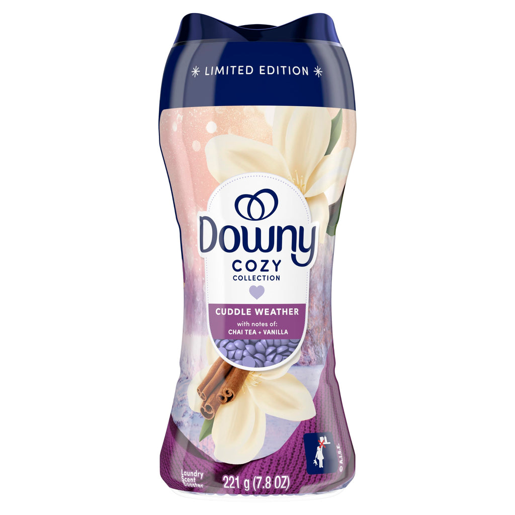 Downy In-Wash Laundry Scent Booster Beads, Long-Lasting Cuddle Weather Scent Beads, 7.8 oz