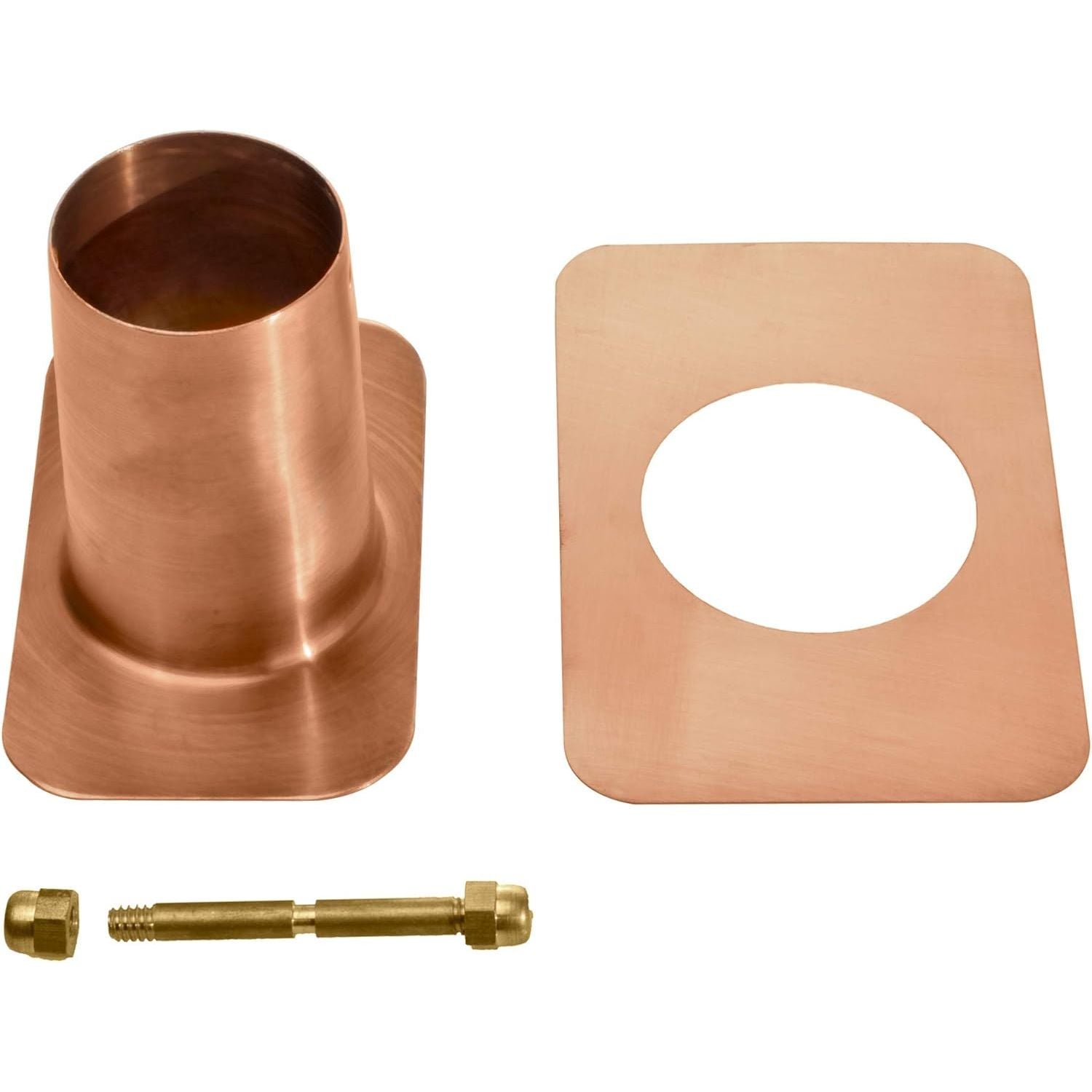 Buy now Monarch Rain Chains Pure Copper Gutter Adapter for Rain Chain Installation at indiglob india