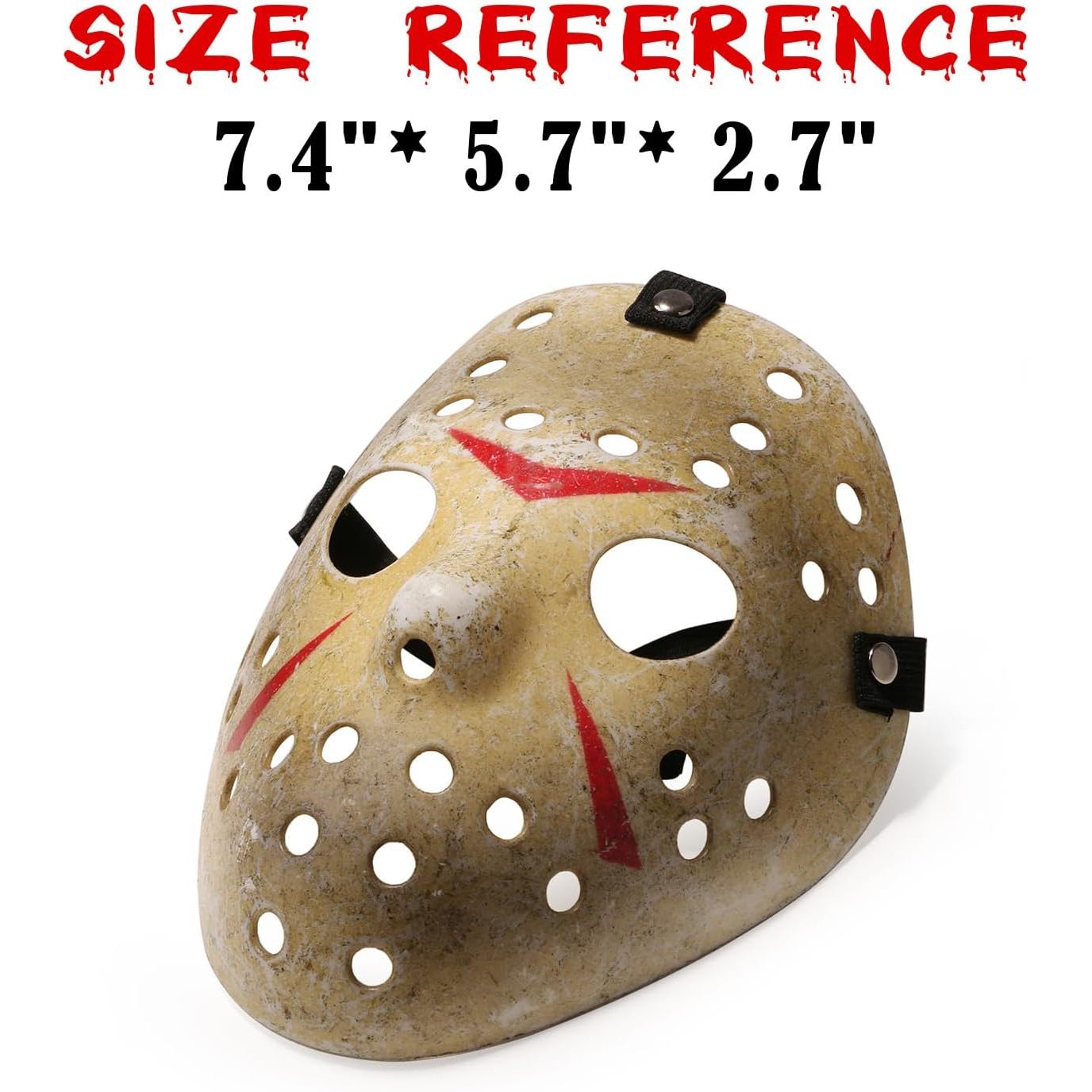 Buy now Costume Mask Kid Mask for 3 to 8 Years Old Kids Cosplay Halloween Prop Hockey Party Yellow at indiglob india