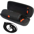 Buy now Hard Travel Case Compatible for Charge 3 BLKAM Waterproof Portable Bluetooth Wireless Speaker (Black). Extra room for USB Cable and Charger Default at indiglob india