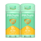 Mitchum Women 72H Protection Antiperspirant Deodorant, Pure Fresh, 2 pk | Antiperspirant deodorant for women with up to 72hr odor protection. Invisible solid. Pure Fresh scent.