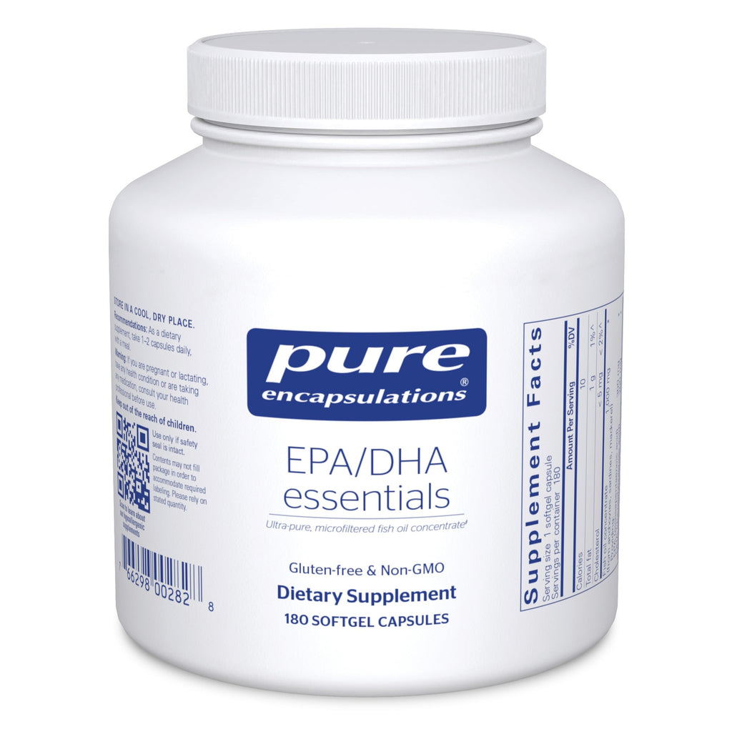 Pure Encapsulations EPA/DHA Essentials, 90 Softgel Capsules | Fish Oil Concentrate Supplement to Support Cardiovascular Health*, Premium EPA and DHA Supplement with Omega 3