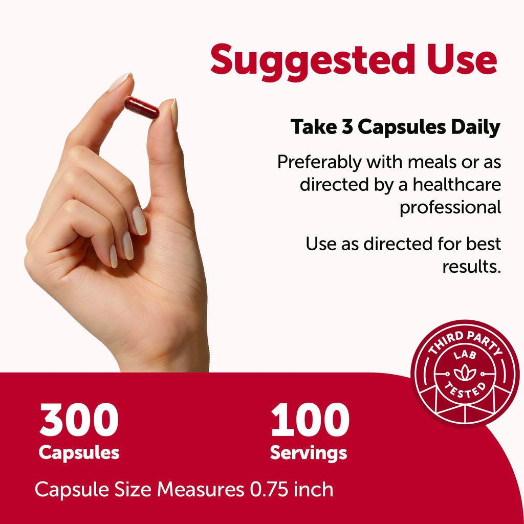 Micro Ingredients Beet Root Capsules 3,000 mg** Per Serving, 300 Capsules | Nitric Oxide Supplement | 7‑in‑1 Beet Root Complex with CoQ10, Black Pepper & Botanical Extracts | Non-GMO