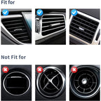 Buy now INSAUTO Bling Car Vent Outlet Trim,Bling Car Accessories for Women and Girls,10Pcs Rhinestone Car Air Conditioner Vent Decoration Strip(White) at indiglob india