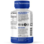Nutri Organic Blueberry Pomegranate 1300mg - USDA Organic - 60 Caps