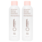 Mineral Fusion Nail Polish Remover, 6 fl oz (Pack of 2) | Acetone-Free Nail Care, Non Drying Liquid Formula