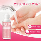 Body Adhesive for Clothing, Sweat Resistant & Long Lasting Body Glue for Clothes, Strong Hold for Dancers, Wigs, Bras, Stagewear & Costumes (2.54 Fl Oz)