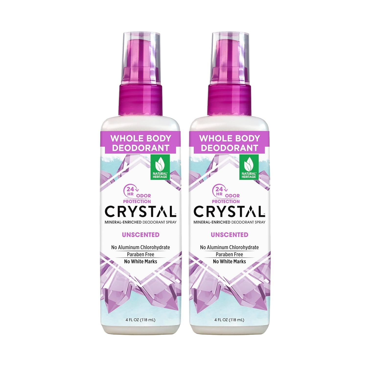 Buy now Crystal Body Deodorant Spray-4 fl oz, 2 pack 4 Fl Oz (Pack of 2) Unscented at indiglob india