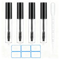 4 Pack of 0.34 Oz (10ml) Empty Mascara Tube
