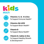 One A Day Kids Multivitamin Gummies, Kids Vitamins with Vitamin C, D, E & Zinc for Immune Support, Childrens Gummy Vitamins, Assorted Fruit Flavors, 60ct (Packaging May Vary)