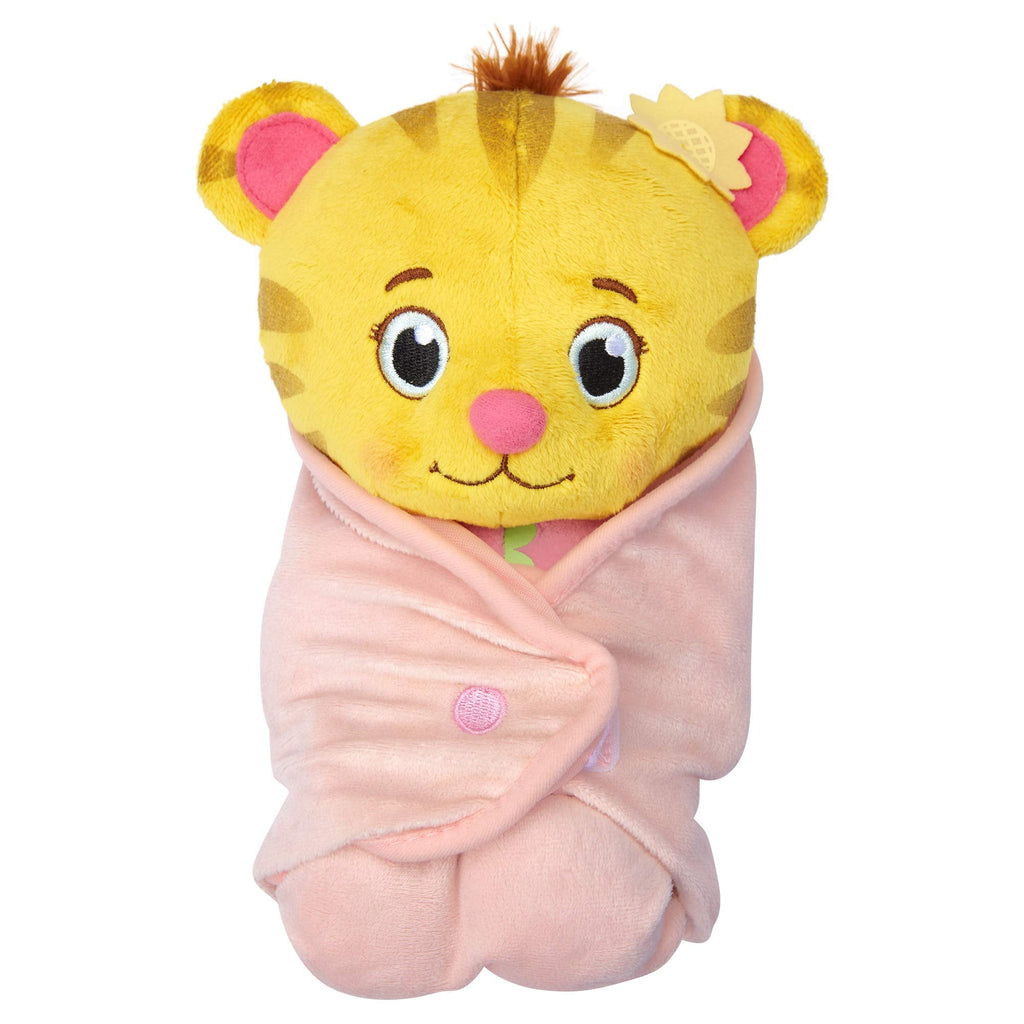Buy now JAKKS Pacific Daniel Tiger's Neighborhood Cute and Cuddly Baby Margaret Plush Pink/Yellow at indiglob india