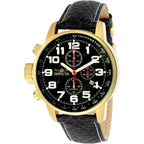Buy now Invicta Men's I-Force Left Handed Quartz Watch with Leather Strap at indiglob india