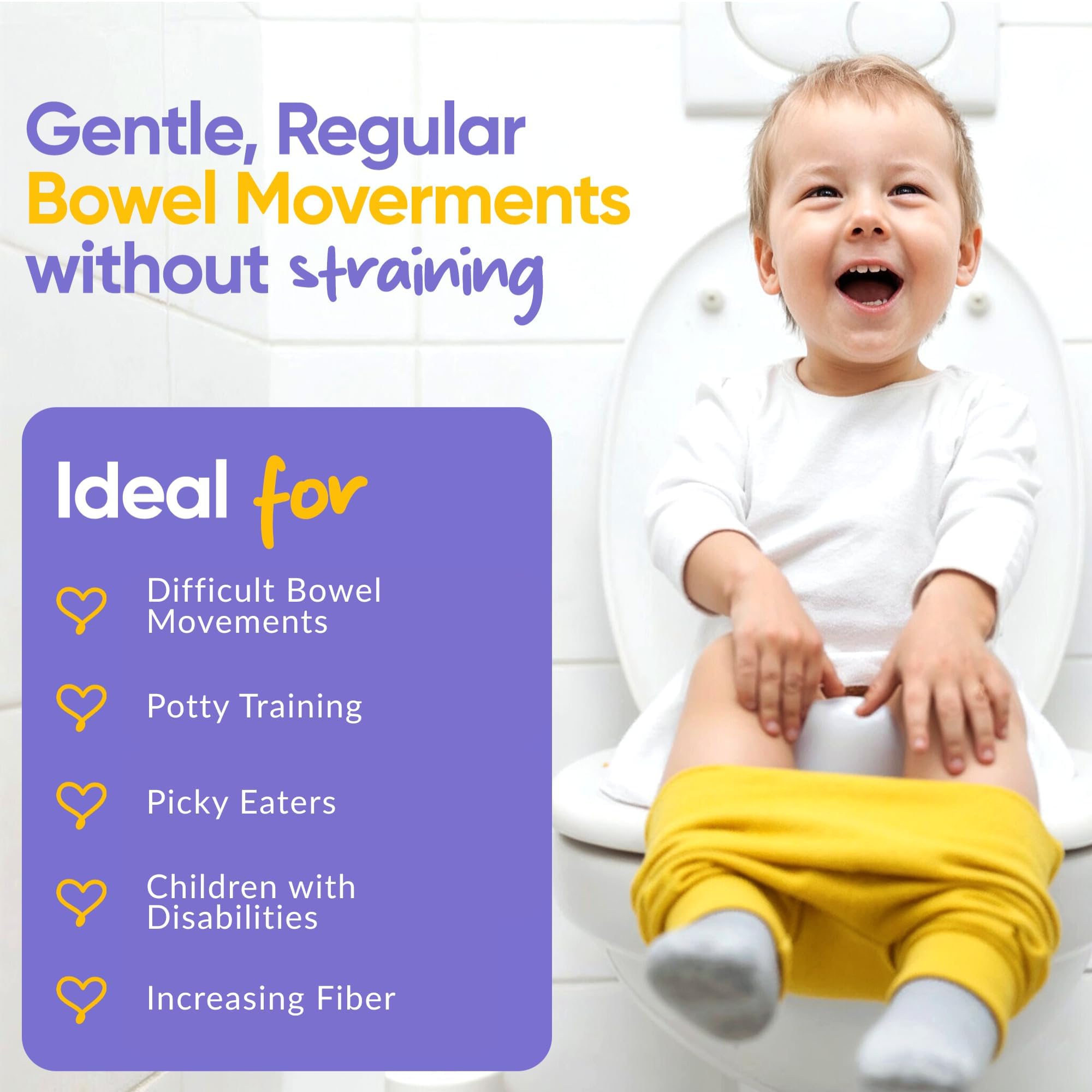 Medtrition HyFiber Liquid Fiber for Kids in Only One Tablespoon, Supports Regularity and Softer Stools, FOS Prebiotics for Gut Health, 6 Grams of Fiber, 32 Servings per Bottle