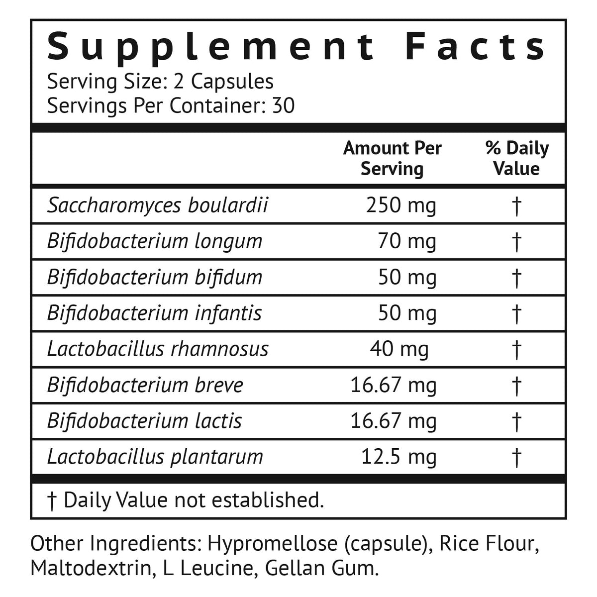 VitaMonk Low Histamine Probiotics for Histamine Intolerance and Gut Health