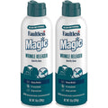 Magic Wrinkle Releaser (2 Pack) Say No to Ironing, Perfect for Travelers, Moms or Those On The Go, Static Electricity Remover + Fabric Refresher + Odor Eliminator + Wrinkle Remover, Fresh Scent