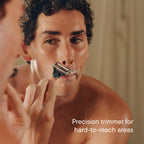Buy now Harry's Original Razor Blades for Men - 10 Count - Premium Razor Blade Refill Cartridges - German Engineered at indiglob india
