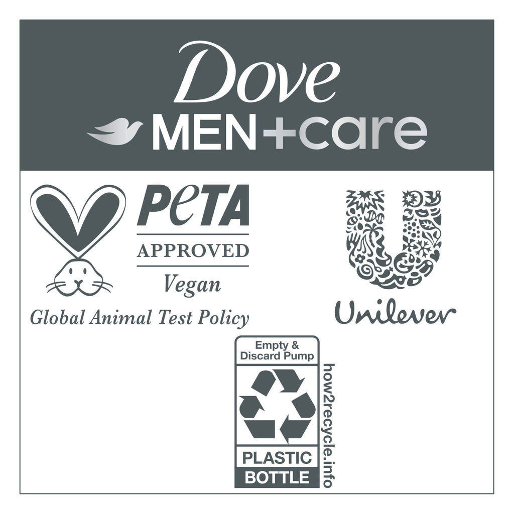 Dove Men+Care 2-in-1 Shampoo + Conditioner 1 ct Dandruff Defense to Moisturize Hair & Scalp, with Pyrithione Zinc, 18 FL OZ