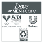 Dove Men+Care 2-in-1 Shampoo + Conditioner 1 ct Dandruff Defense to Moisturize Hair & Scalp, with Pyrithione Zinc, 18 FL OZ