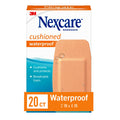 Nexcare Waterproof Cushioned Bandages, Knee & Elbow, 2 x 4 in, 20 Count